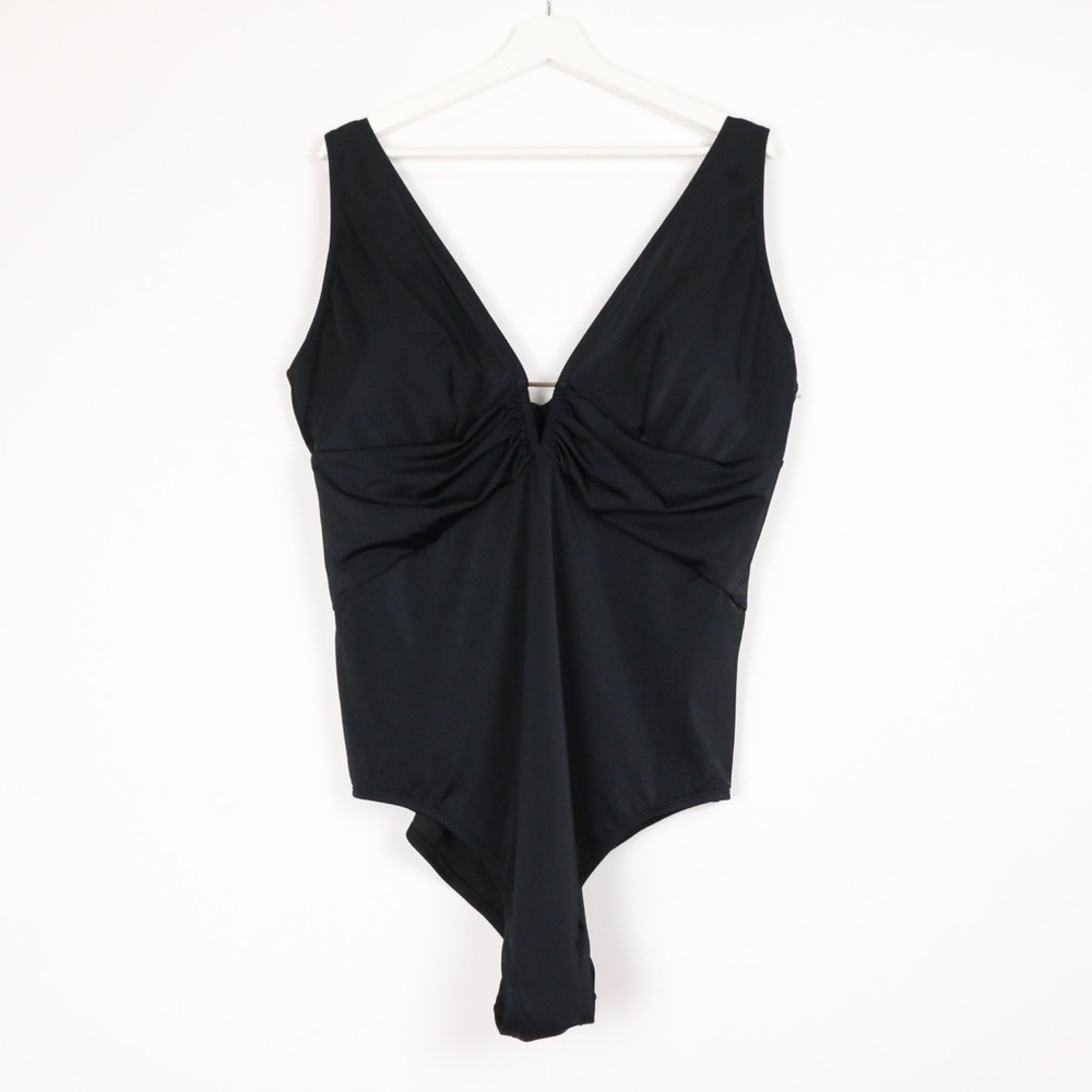 Adore Me V-Neck One Piece Swimsuit NWT